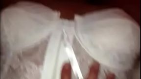 on my back having fun