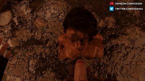 Jill Muddy BDSM Blowjob