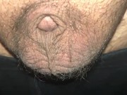 Lances little dic pissing outside