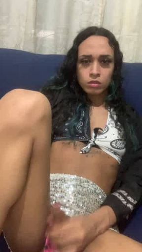 I love get boner, look me touching My Panty until my dick Its boner