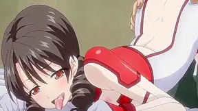 Little Landlady 4 - Naughty anime landlord lady fucks in flight uniform