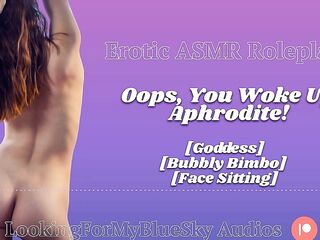 Audio Roleplay - Waking up Aphrodite, dominant-bitch of love and sex