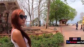 Big Ass Thai Amateur GF Sucks and Rides Big Cock