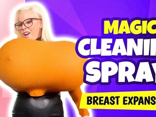Magic Cleaning Spray! I Would Not at any time Have Thought That a Cleaning Product Could Make My Boobs Grow Whilst