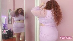 BBW Narcissist Ignores You in the Mirror - sd mp4