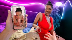 Step-nana's wild lingerie party turns into a handjob jizz show