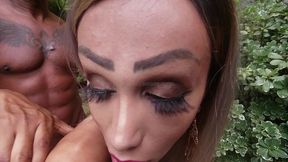 tgirlplayhouse presents: big booty kelly portela loves bbc