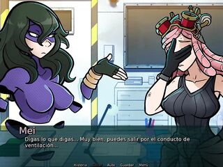 Mei's Proyect - La Voluptuosa Setsuna Tokage Probando el gran Invento de la Hermosa Mei