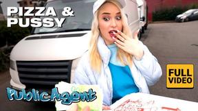 ”Creamy Pizza Delivery Chick Gets Ripped & Banged”