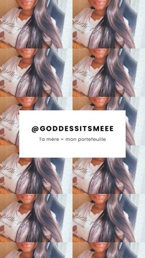 Ta maman est une machine à fric.