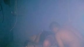 Clouds of smoke fuel hot party sex