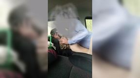 'Tight milf rides cock&#x1F32D; in a sedan, denying her old bf's affection'