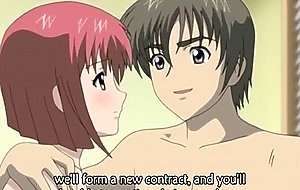 Bondage hentai coed watching her friend fucked in the