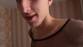 Twink teen gets fucked raw after party by big dick daddy till cumshot