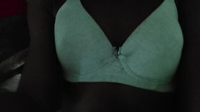 Playing with my boobs