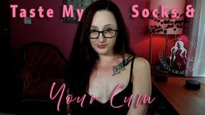 Taste My Socks & Your Cum
