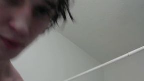 American Chris Chats, Cums then Showers