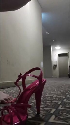Humiliated Sissy Caught Begging in Apartment Complex Crossdressed Task