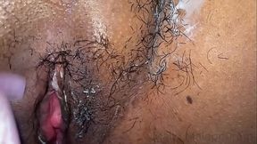 Step-Brother in Law Removing My Pussy Hair