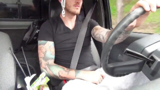 Masturbation, cumshot, handjob, cocks – huge dick tattooed Christian Wilde anal fucking