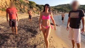 Wild beach sex party chaos: every opening is fair game - anus to mouth!