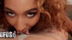 Tight booty of a slutty girl is going to get blasted for real