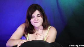 ”First Timer Jenni's POV Boobjob Debut”