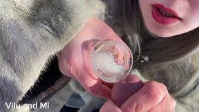 Slavic Core. Frozen Cum Load Drinking - Vilu Vidish Cut Clip