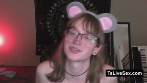 Sultry Transgirl Teases Her Standard Member 53