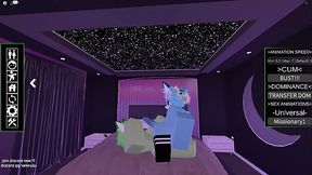 Roblo furro le hace anal y ver su pene