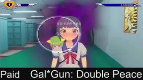 Horny Anime Girls from Gal*Gun Shoot Their Way to Pleasure