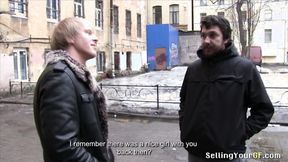 ”Russian cutie got her teen cunt plowed”