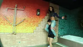 Lesbian humiliation, rough and extreme