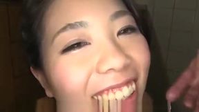 Gobble up this sleazy JAV babe in a sizzling Japanese adventure.