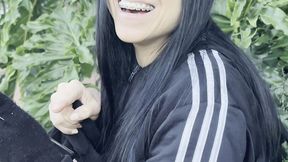 i meet estefani, a beautiful ass-sucking whore.