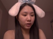 Cute Little Asian Bunny Girl ASMR - Isaiah 25-29 - Sister in Christ