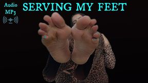 SERVING MY FEET by Domina Paulina (AUDIO ONLY)