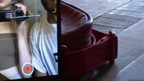 Cute Latina girlfriend's assfucked in camcorder vid