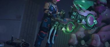 Zarya Vs Dva (futa Shemale)