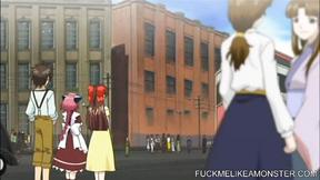 ”Creampied teen anime bitch is destroyed”