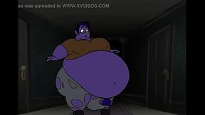 Blueberry gum inflation male nsfw