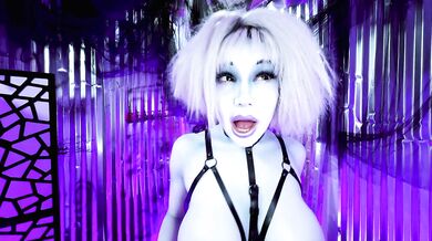 Chiana’s Cosplay Cock Whore Gets Defiled by Alien Dildo