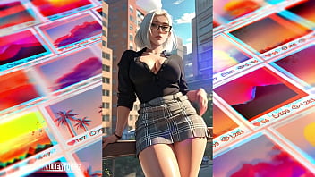 THICK ANIME BEAUTIES TAKE THE BLOCK IN AN AI ANIMATED PHOTOSHOOT