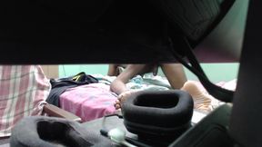 Hide Cam on Bed
