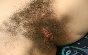 Nautral Hairy Girl Has Eic Hair Everywhere! Solo Sonja