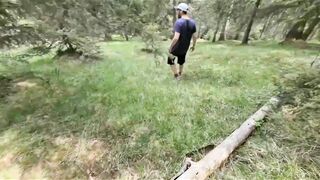 Nasty Cheating Fiance having Anal Sex with a very Shy Stranger into the Woods (WITH DIALOGUES) point of view