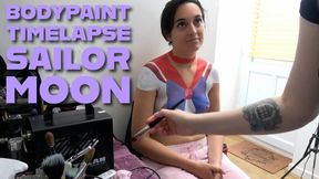 Bodypaint Timelapse Sailor Moon