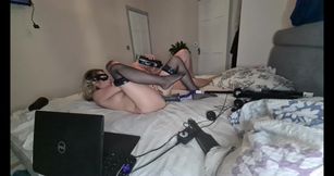 Watching Wife Masturbating and Fucking Another Cock