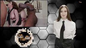 Jovencita follada por sus agujeros por vergas negras grandes
