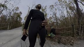 More risky public jerkoff content